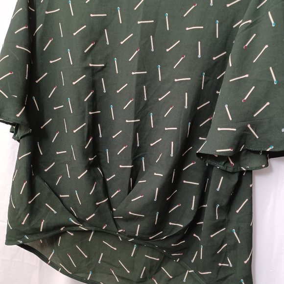 Rainy april Tops - RAINY APRIL MATCHSTICK BLOUSE